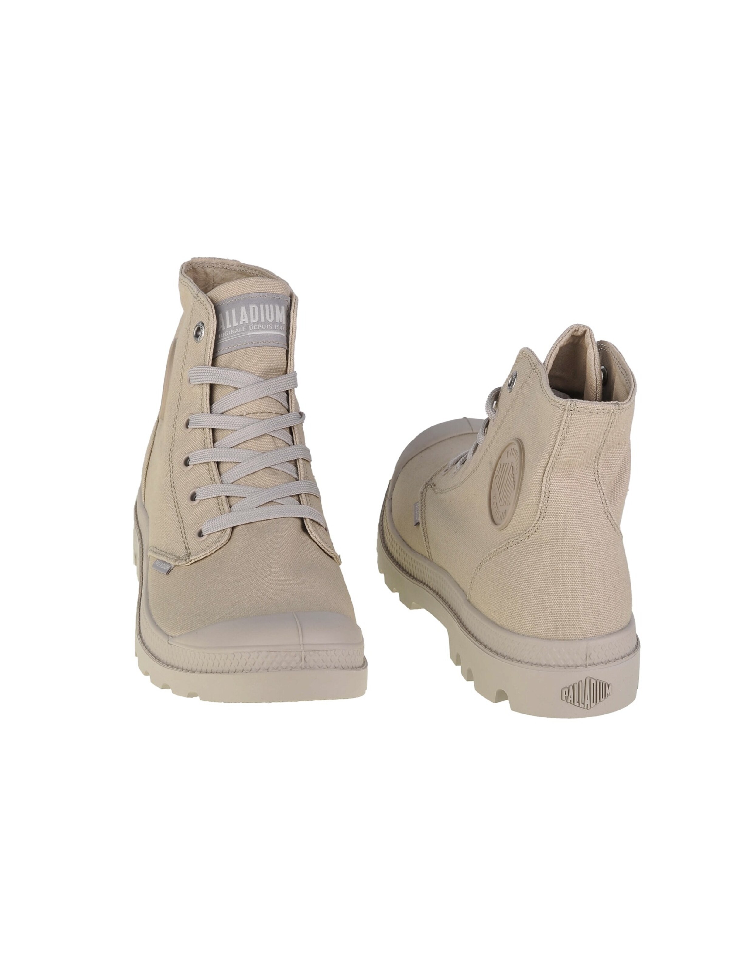 Palladium Sneakers hoog 'Palladium Mono Chrome' in Beige