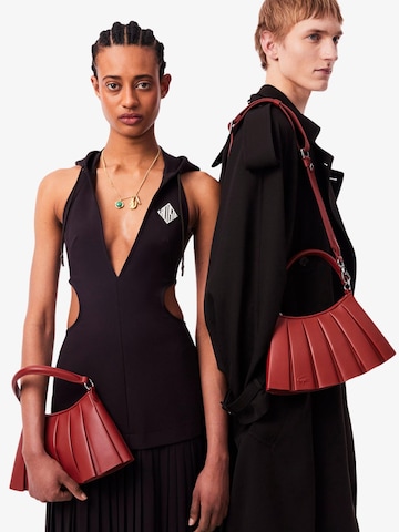 LACOSTE Handtas 'Lacoste Sac Bandoulière Lenglen NU5011DP Iberis' in Rood