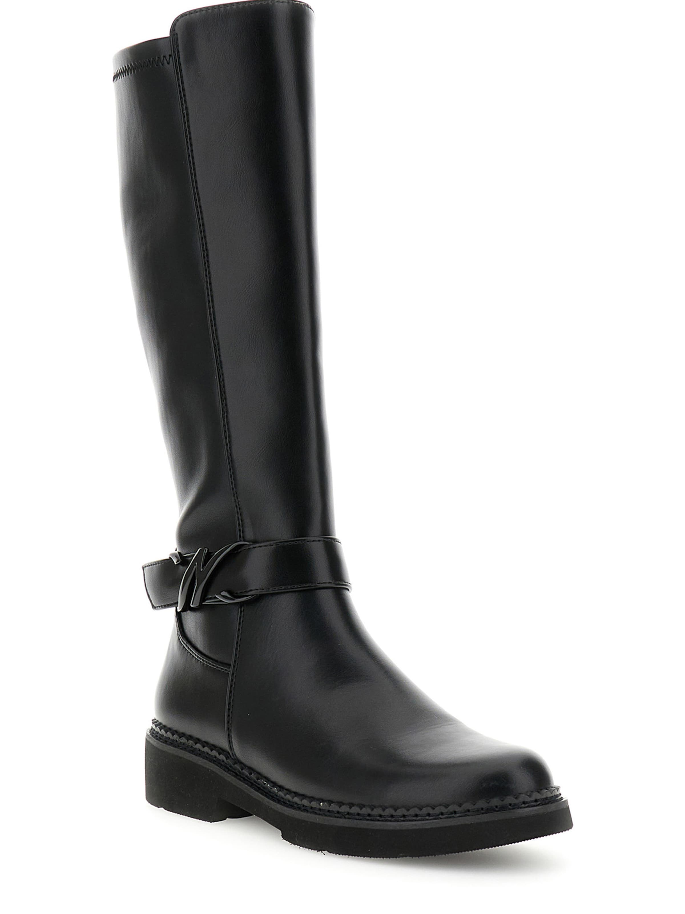 Stivale di CAFè NOIR in nero: frontale