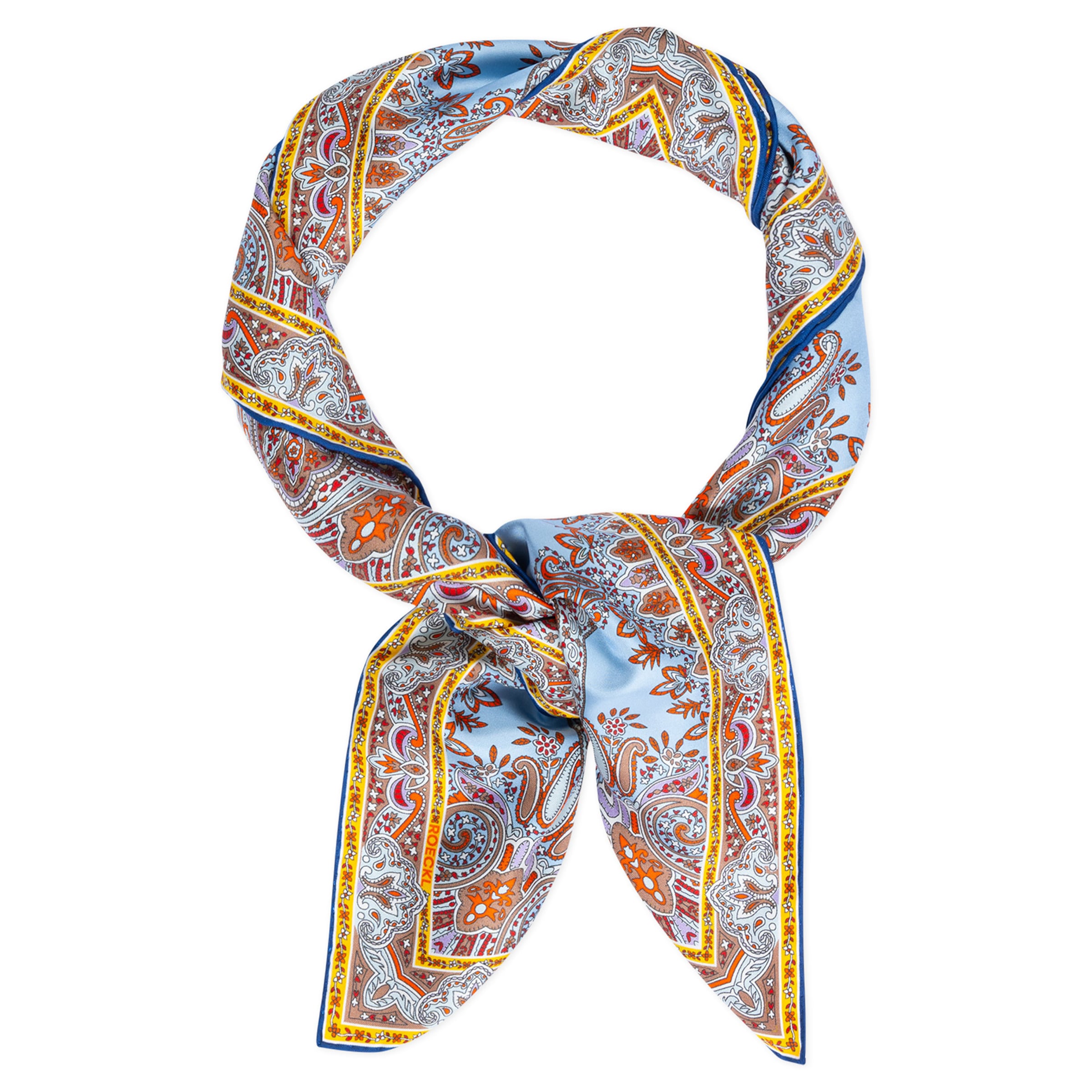 Foulard ' PAISLEY REFLECTION ' di Roeckl in blu