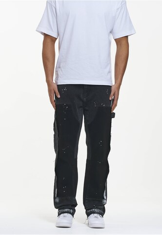 regular Jeans cargo 'Nardin' di 2Y Studios in grigio