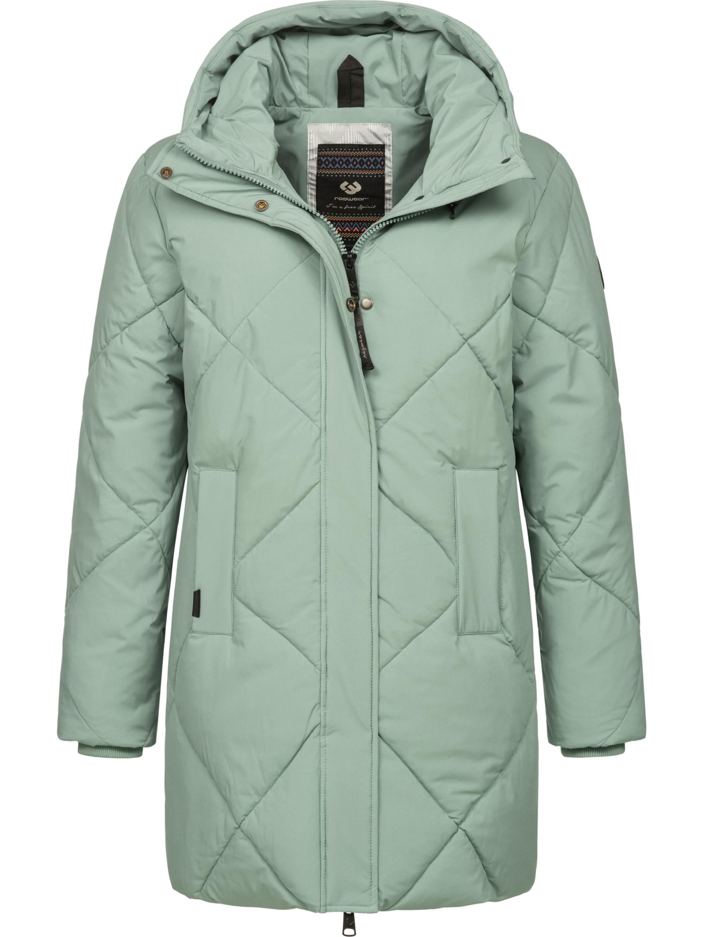 Cappotto funzionale 'Diamanta' di Ragwear in verde