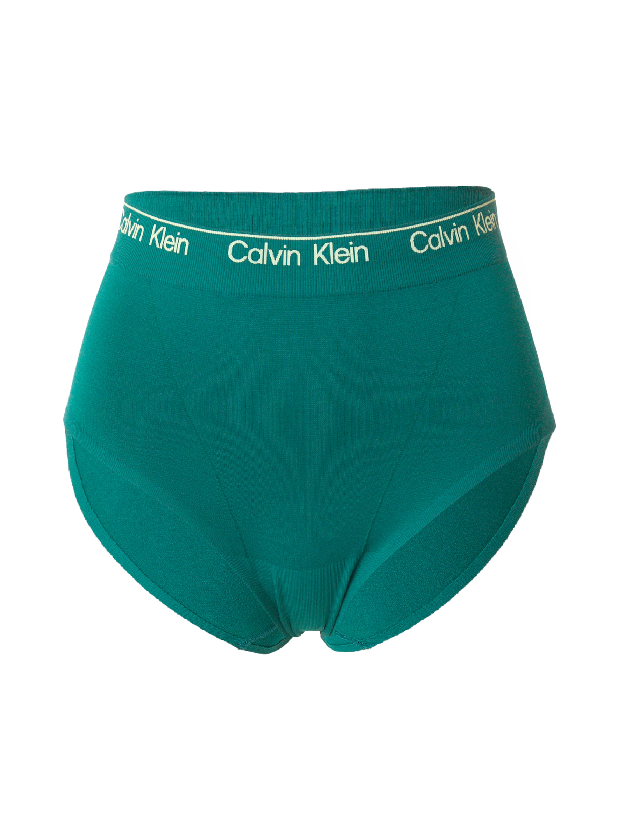 Calvin Klein UnderwearGaćice za oblikovanje - zelena boja: prednji dio