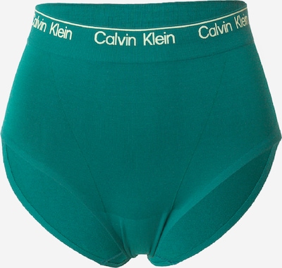 Calvin Klein Underwear Gaćice za oblikovanje u smaragdno zelena / bijela, Pregled proizvoda