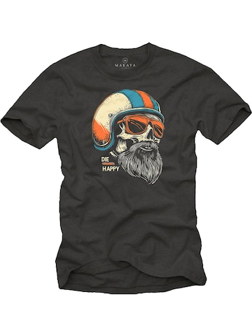 MAKAYA Shirt in Grey: front