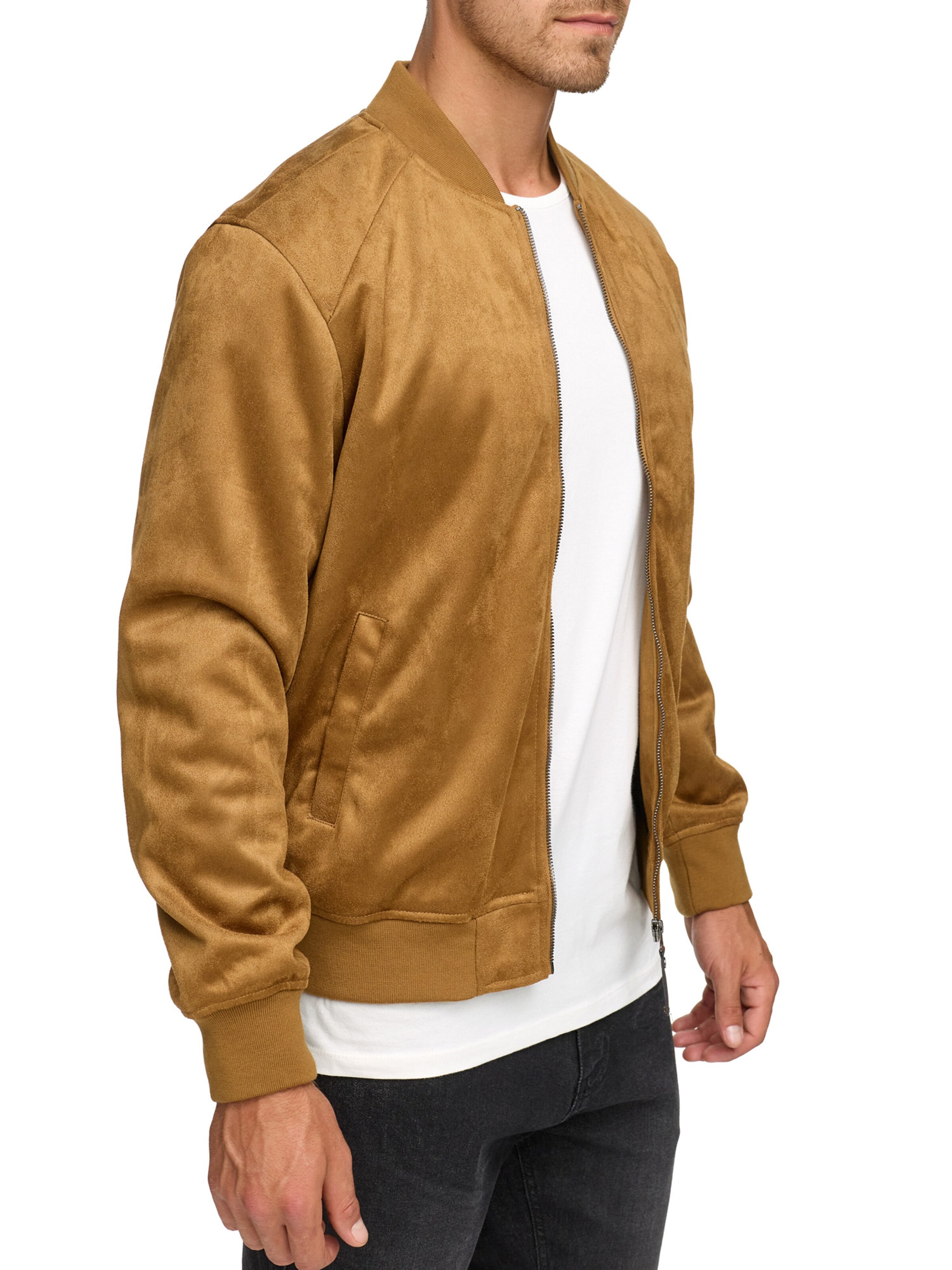 INDICODE JEANS Jacke in Braun