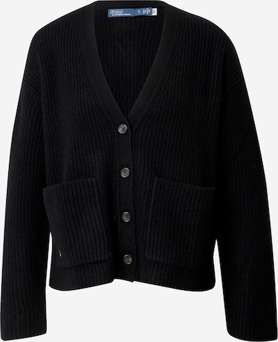 Polo Ralph Lauren Cardigan en noir / blanc, Vue avec produit