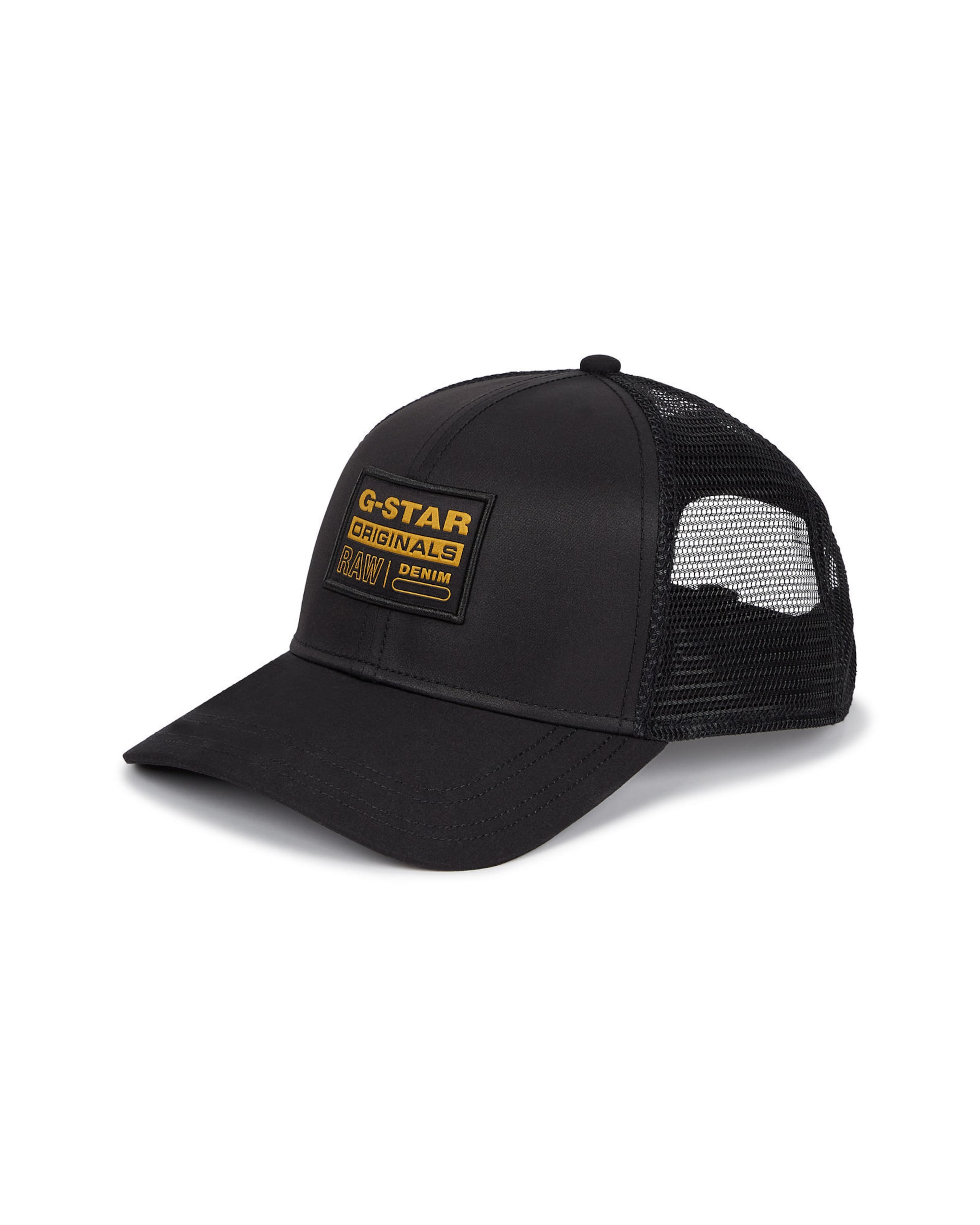 G-STAR Cap 'Baseball Trucker ' in Black: front