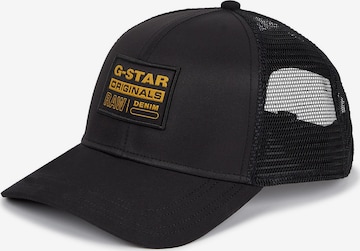 Casquette 'Baseball Trucker Cap' G-STAR en noir : devant