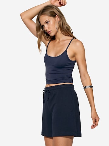 Busem - Loosefit Calças 'Shorts' em azul