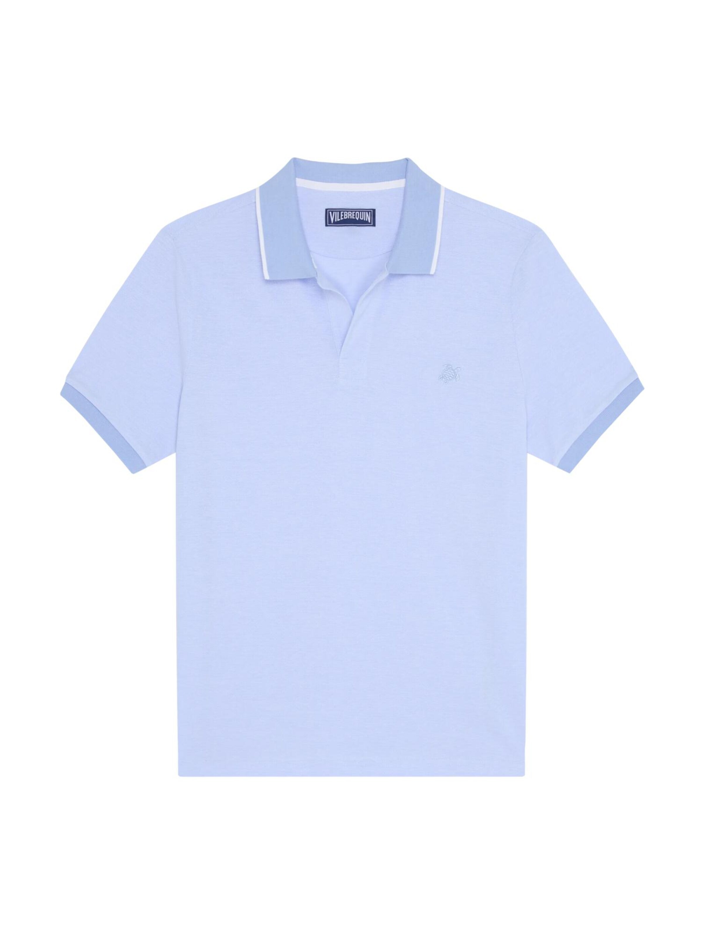 T-Shirt Vilebrequin en bleu : devant