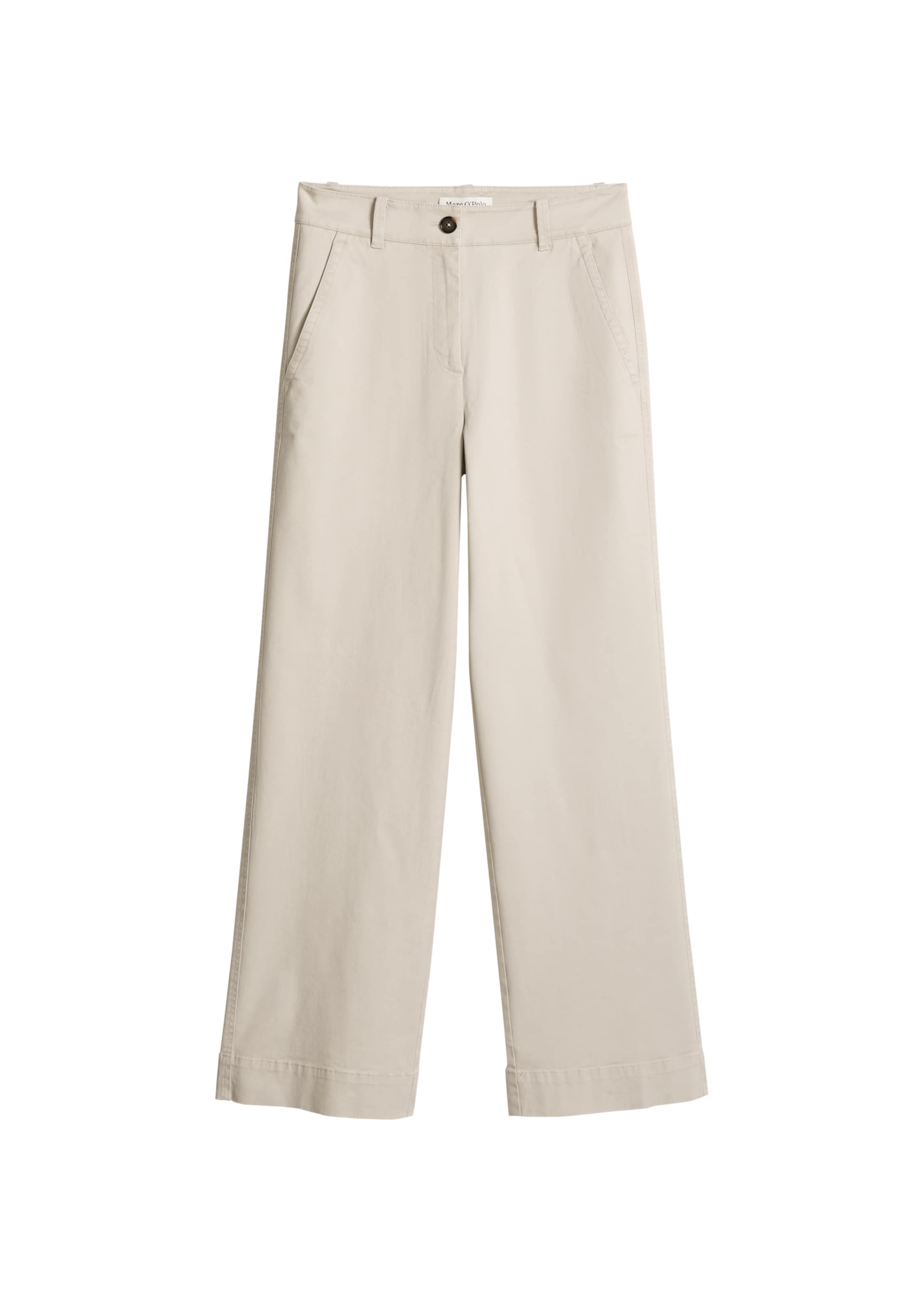 Marc O'Polo Regular Trousers in Grey: front