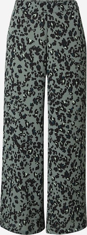 VERO MODA Wide leg Trousers 'SAGA' in Green: front