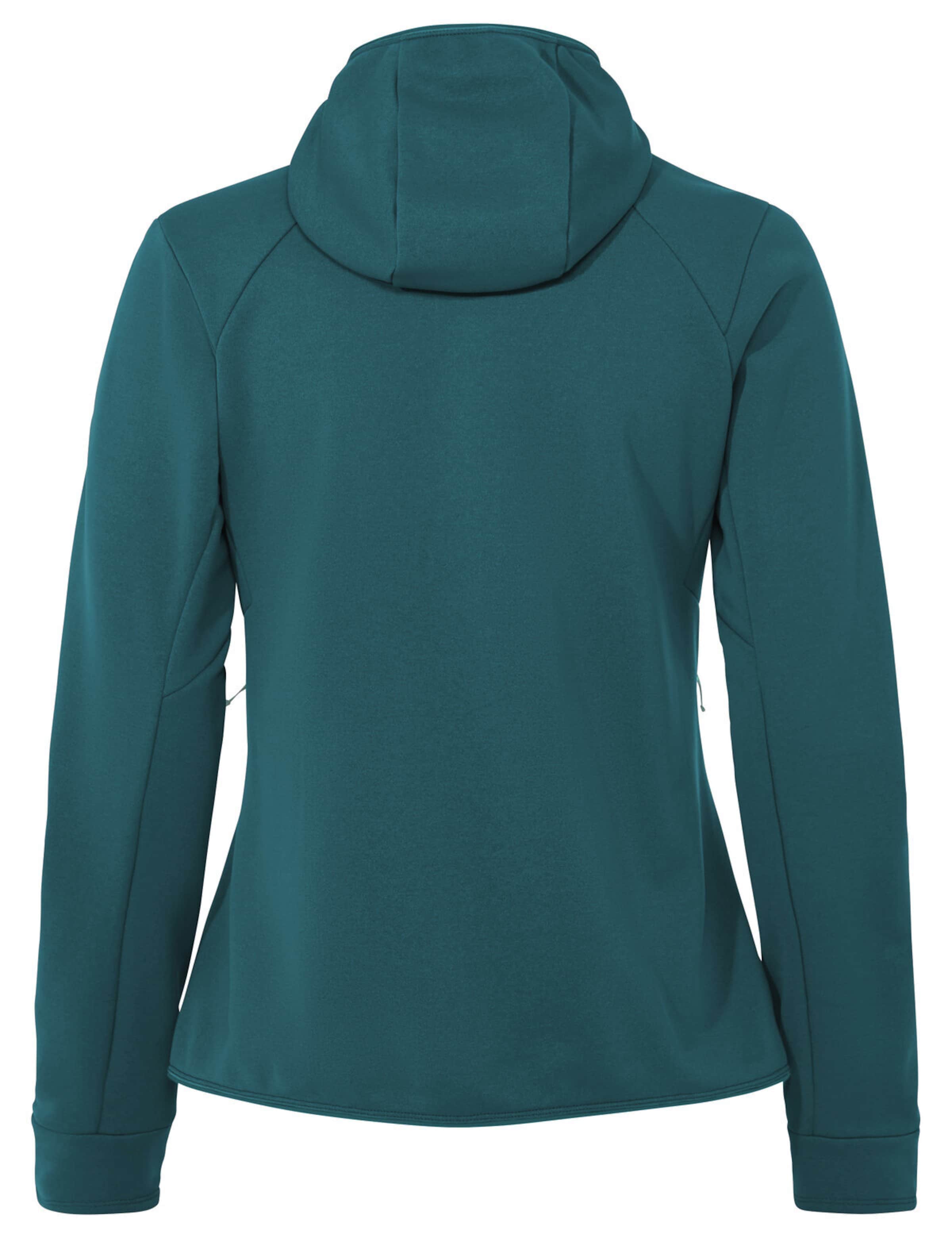 VAUDE Athletic fleece jacket 'Monviso III' in Green