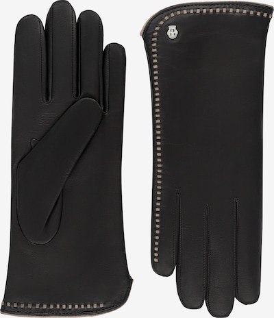Roeckl Fingerhandschuhe 'Jekaterinburg' in schwarz / silber, Produktansicht