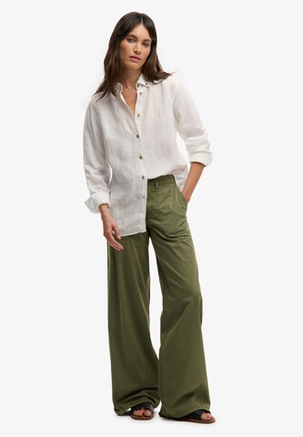 Superdry & Co Baggy Cargobroek in Groen