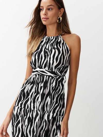 Trendyol Dress in Black / White, Item view