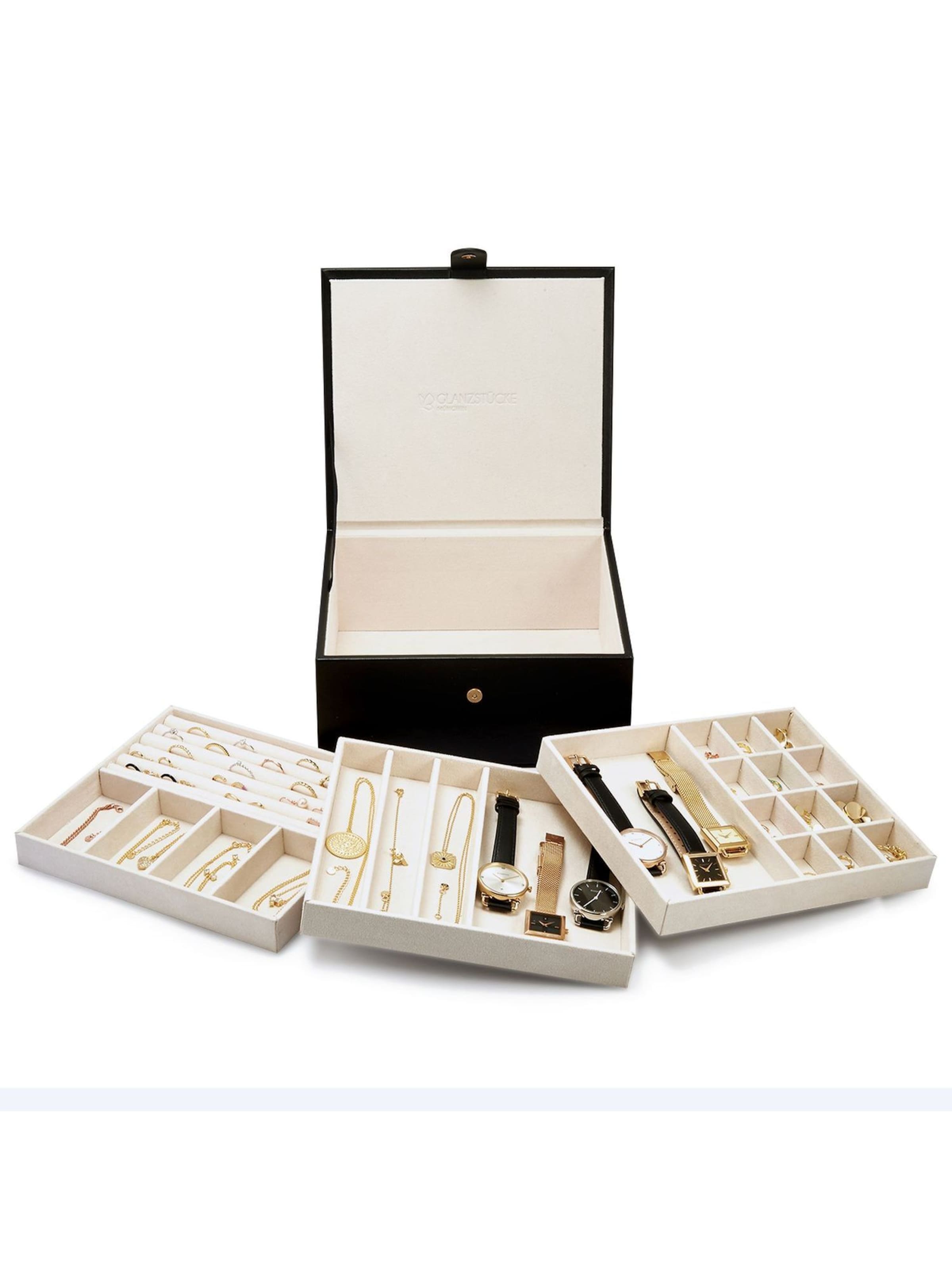 Glanzstücke München Sieraden-bewaring in Zwart