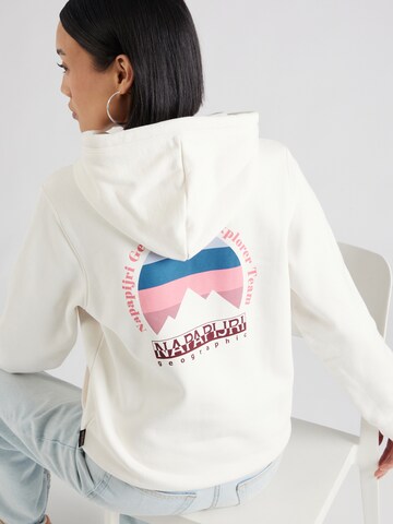 NAPAPIJRI Sweatshirt in Weiß