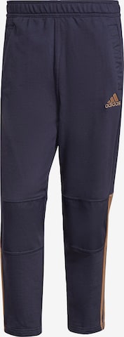 ADIDAS SPORTSWEAR Normální Sportovní kalhoty 'Tiro' – modrá: přední strana