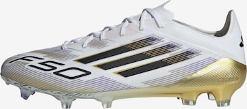 Chaussure de foot 'F50 Elite' ADIDAS PERFORMANCE en blanc : devant