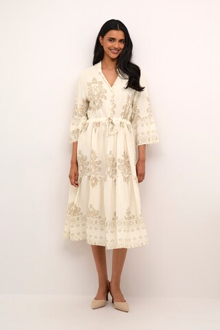 Robe-chemise 'Koren' Cream en beige
