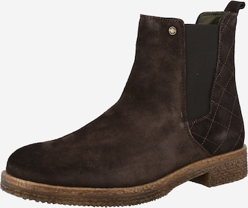Barbour Chelsea Boots 'Carla' in Braun: front