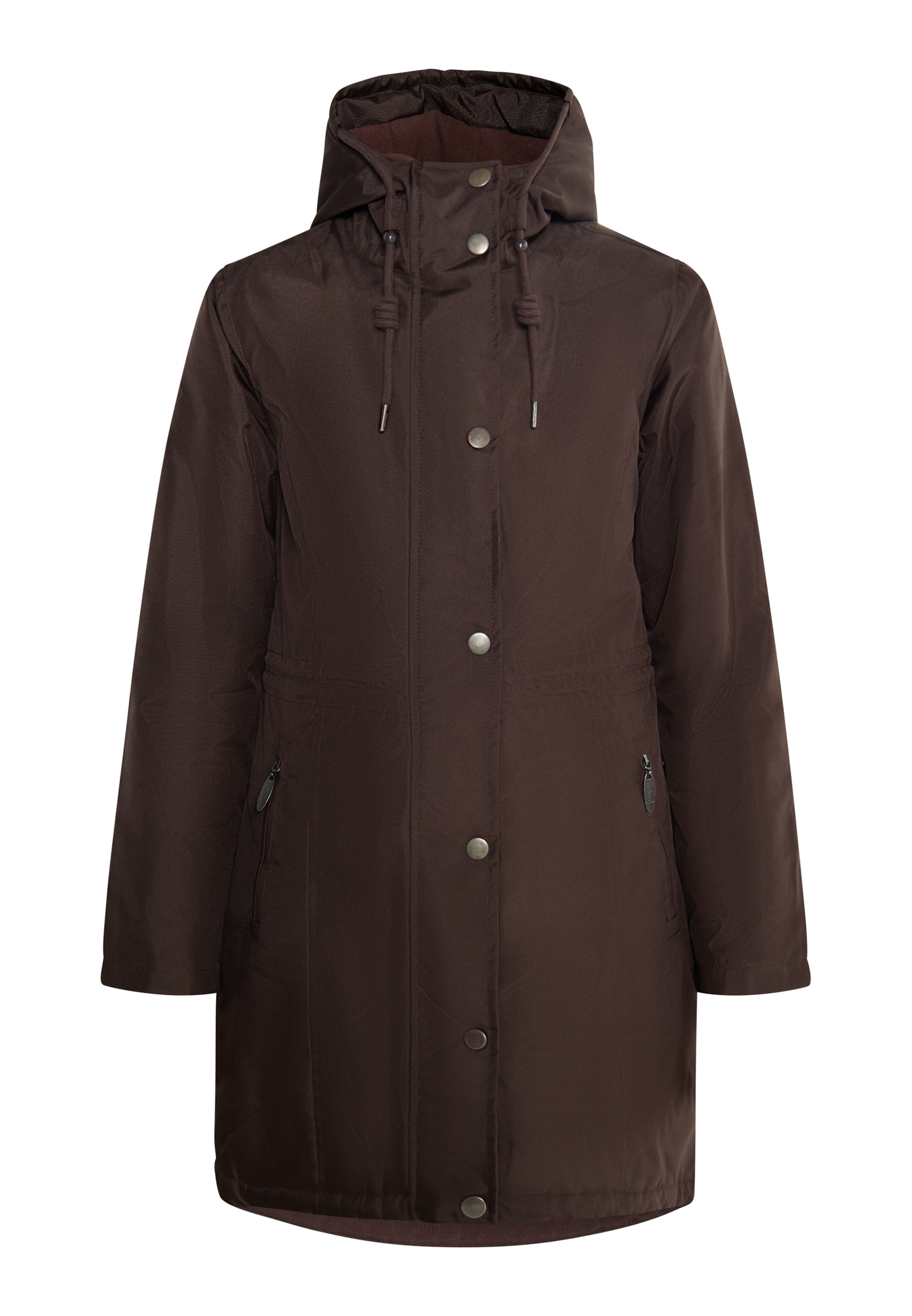 Parka de iarnă 'Fenia' de la usha BLUE LABEL pe maro: față