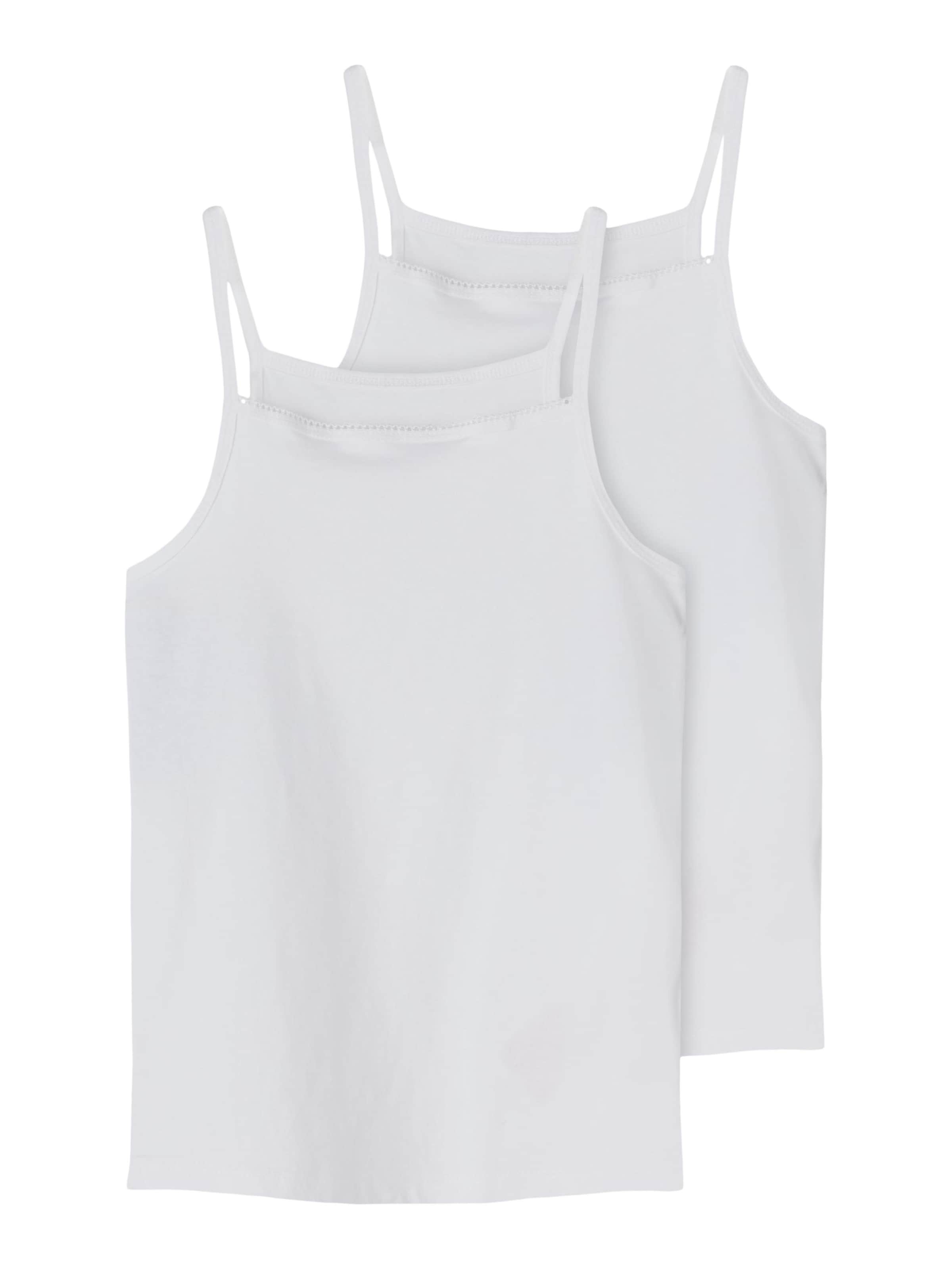 NAME IT Undershirt in White: front