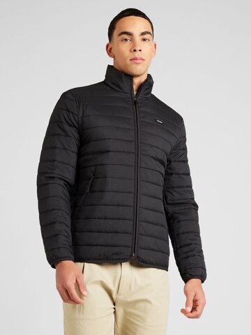 Calvin Klein Between-Season Jacket in Black: front