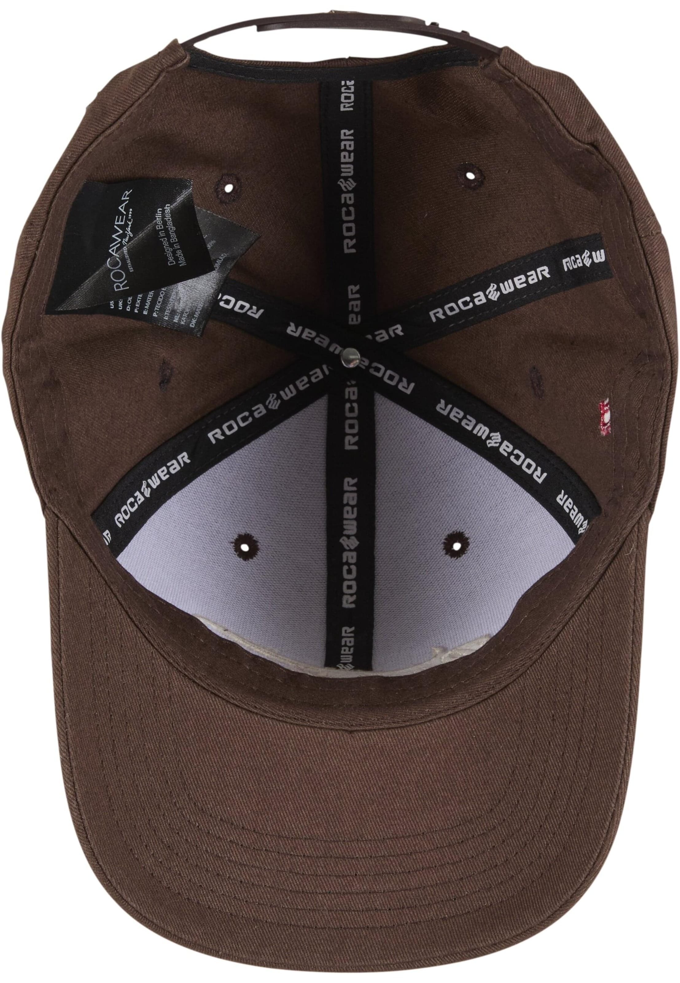 ROCAWEAR Cap 'Main' in Brown