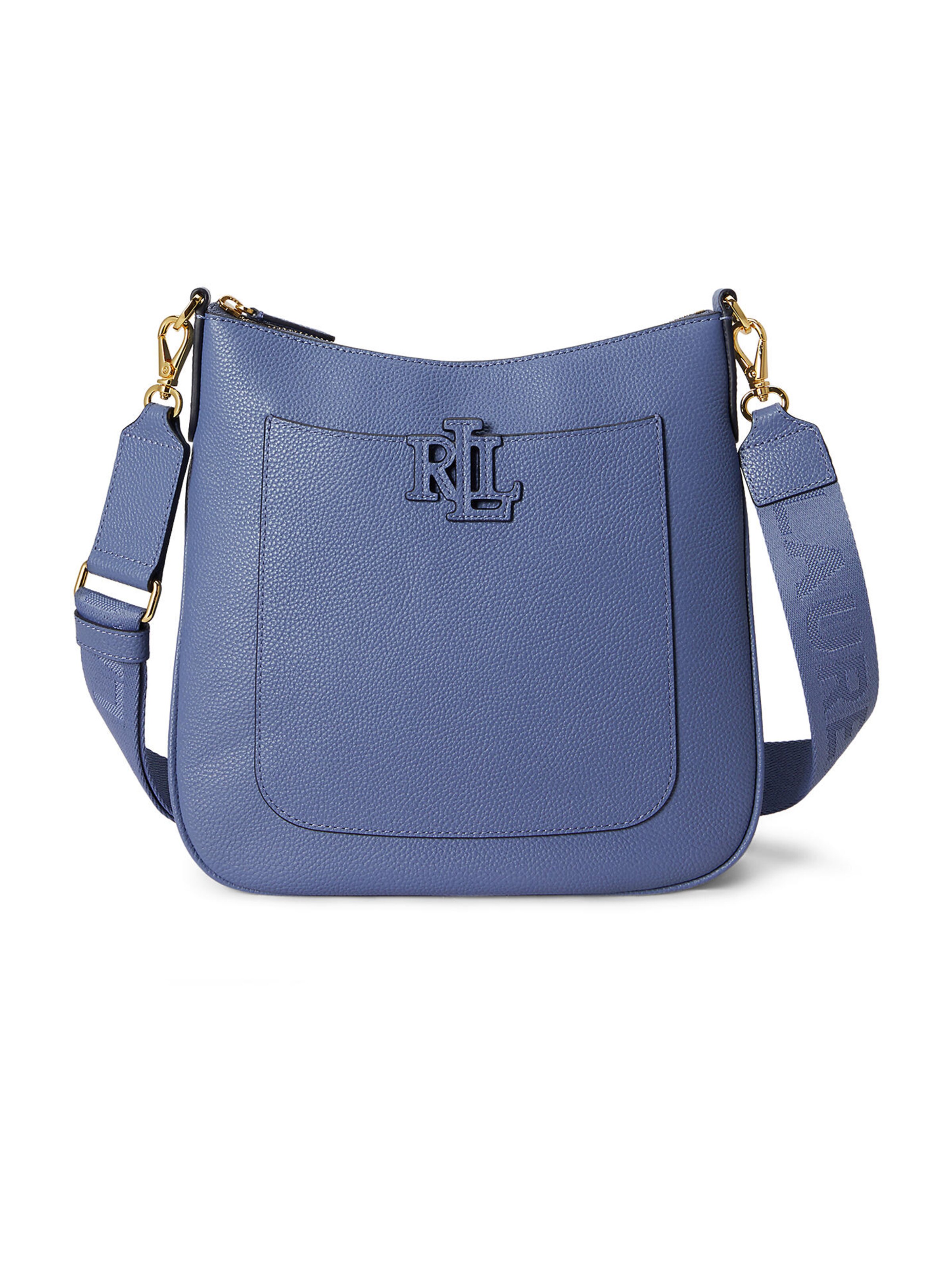 Lauren Ralph Lauren Сумка через плечо 'CAMERYN 27' в Синий: спереди