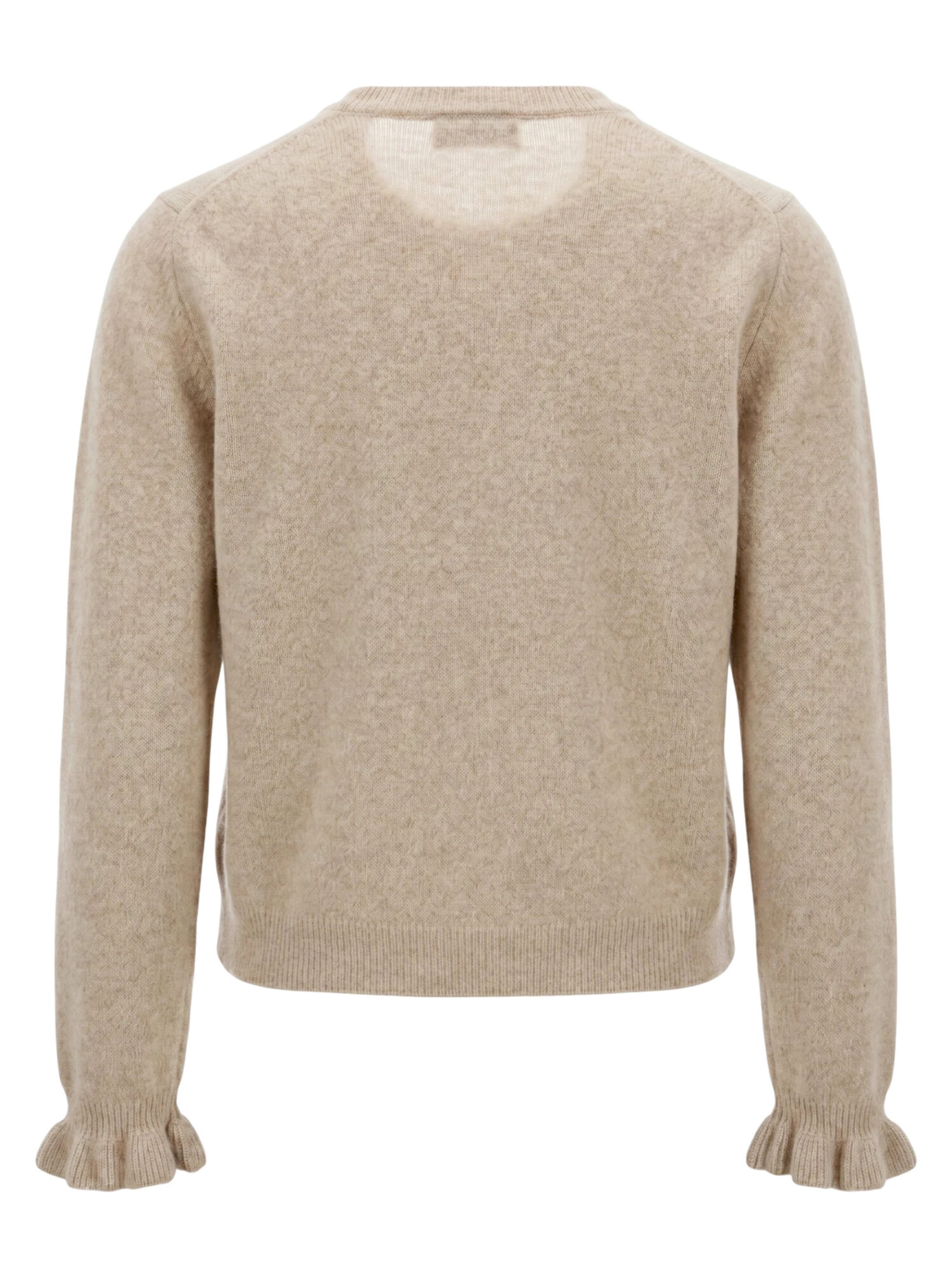 zero Gebreid vest in Beige