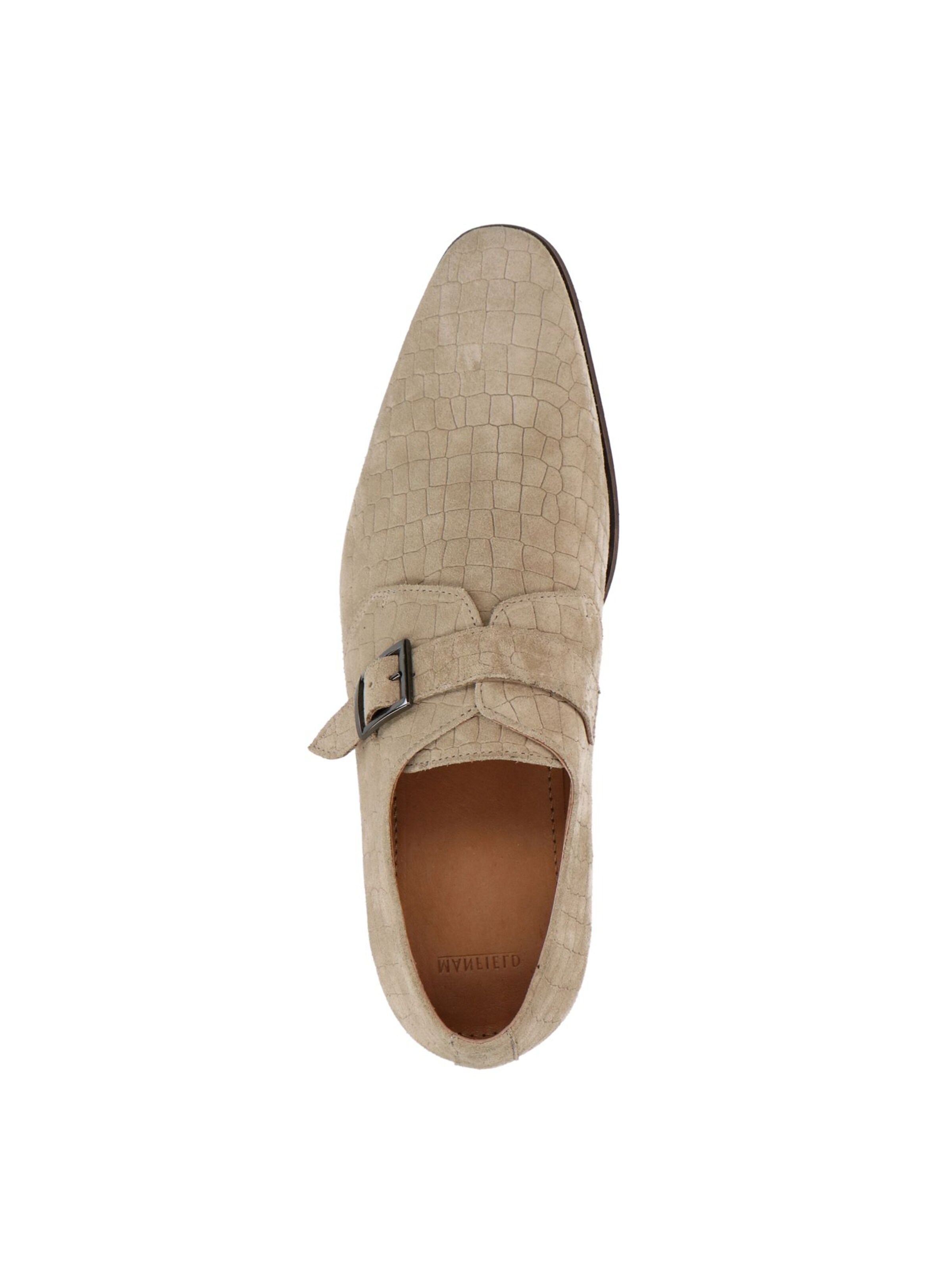 MANFIELD Lace-Up Shoes in Beige