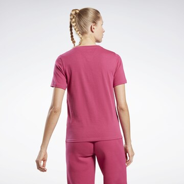 Reebok - Camisa em rosa