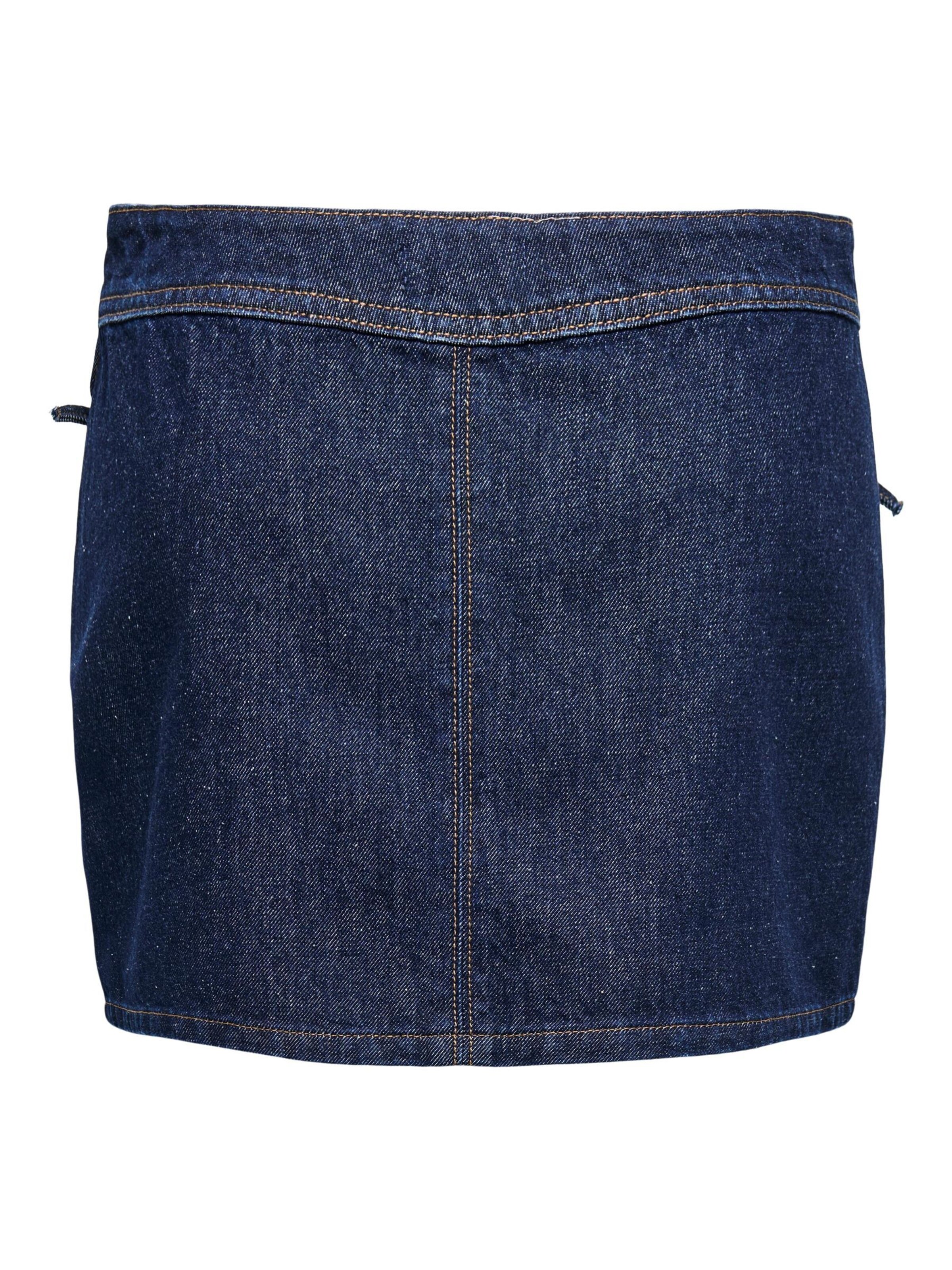 ONLY - Falda 'ELVIRA' en azul