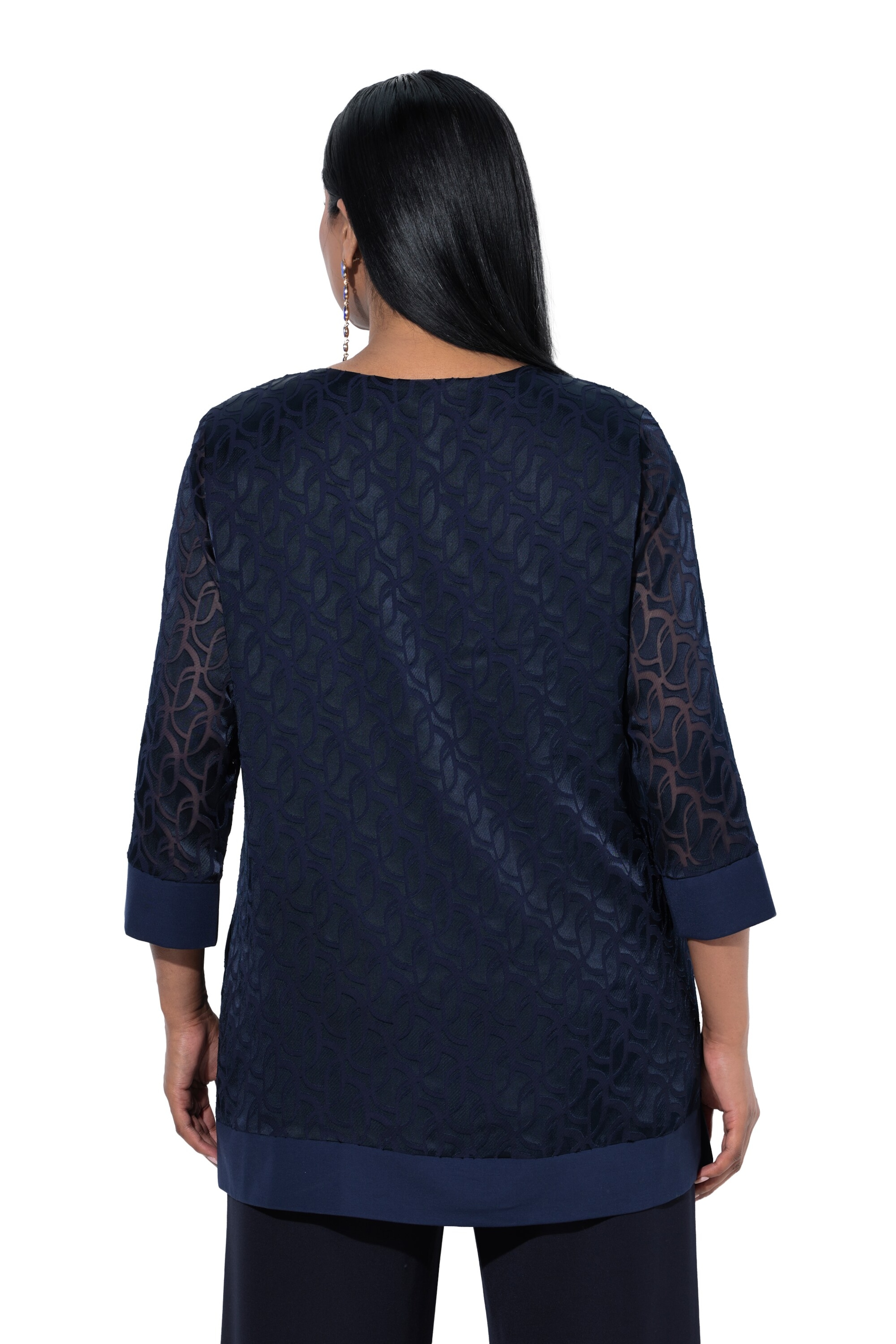 Ulla Popken Shirt in Blau