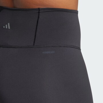 ADIDAS PERFORMANCE Skinny Workout Pants 'All Me' in Black