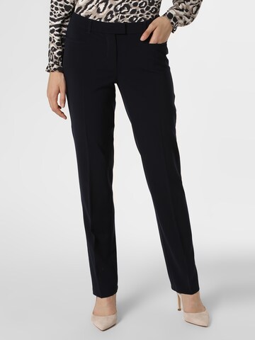 Betty Barclay Regular Pleated Pants in Blue: front