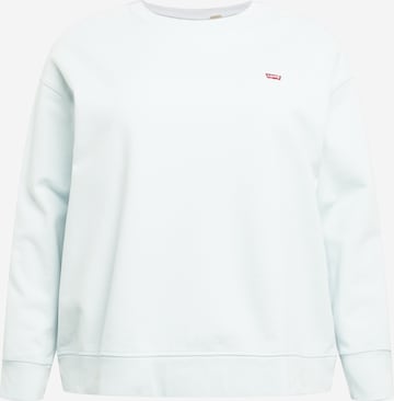 Levi's® Plus Sweatshirt 'PL Standard Crew Swtshrt' in Grijs: voorkant