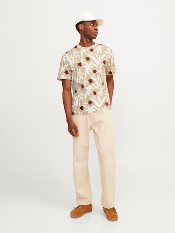 JACK & JONES Shirt 'JORMARBELLA AOP TEE' in Green