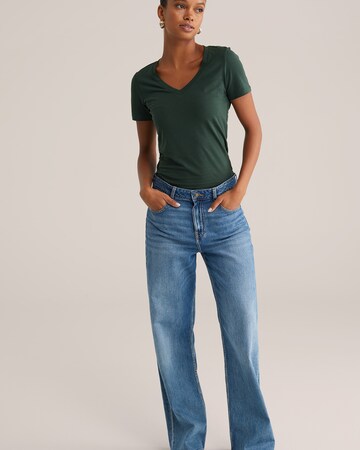 WE Fashion Tričko – zelená