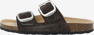 Bianco Mule 'Miami' in Brown: front