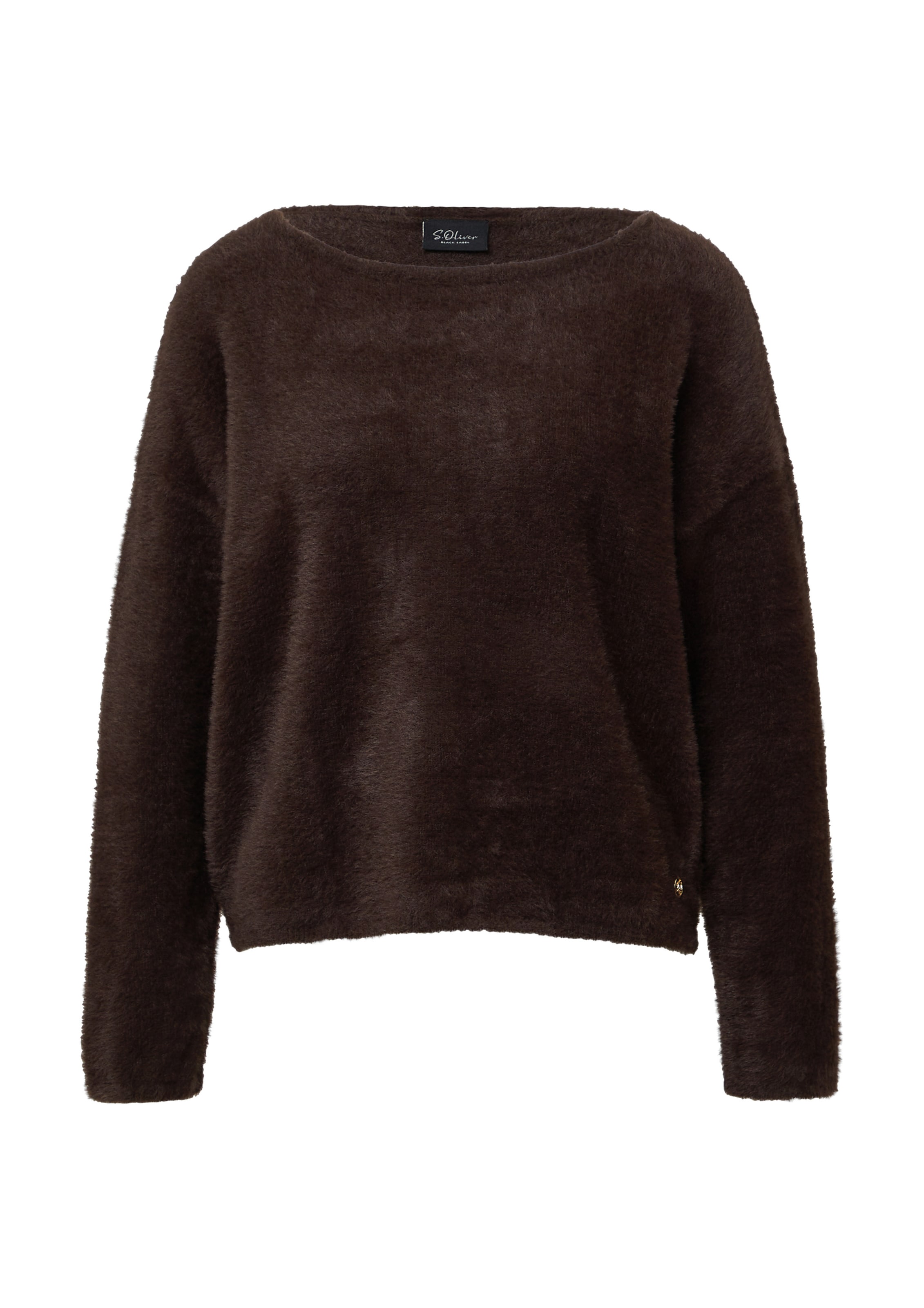 Pull-over s.Oliver BLACK LABEL en marron : devant