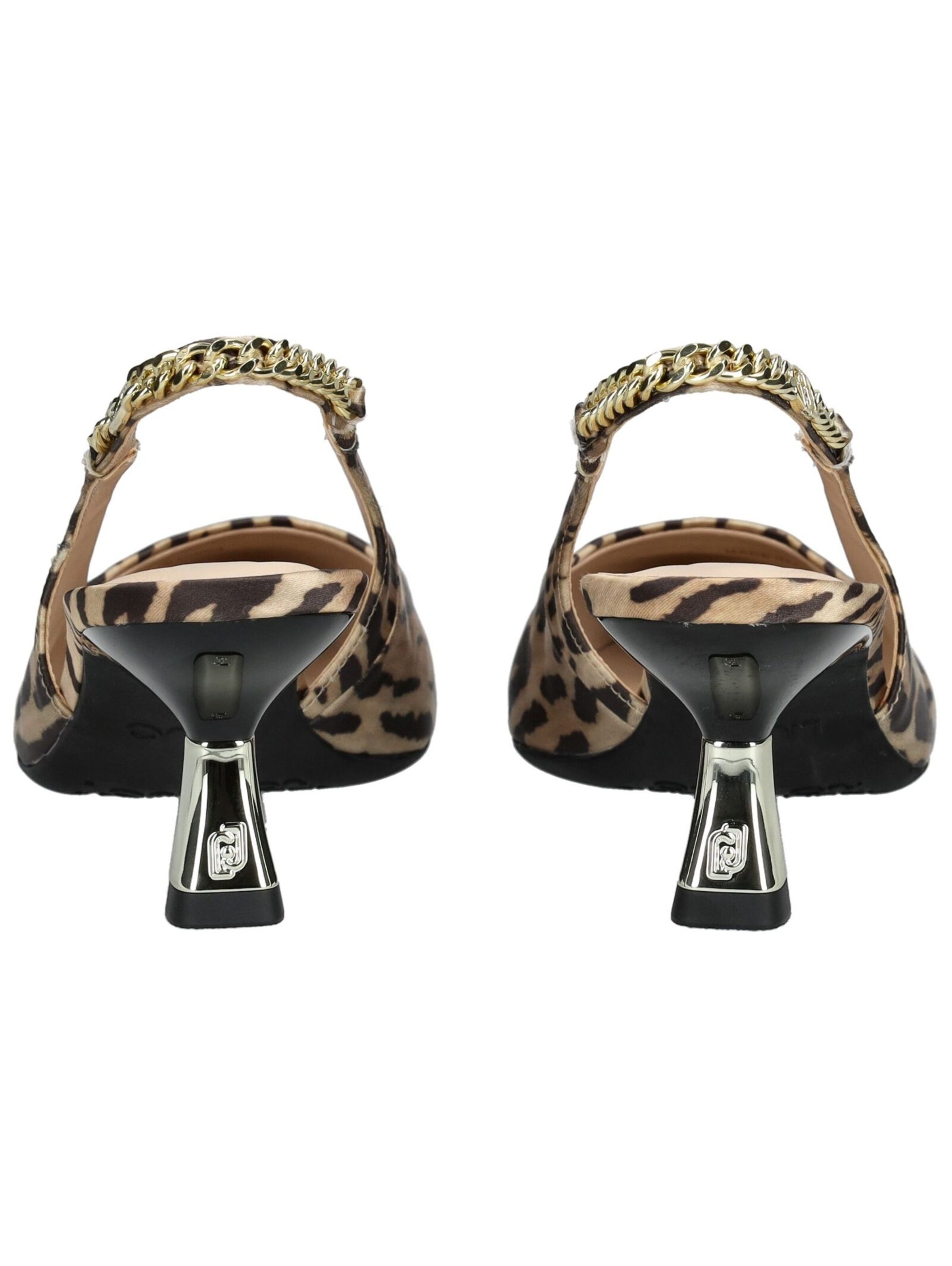 Escarpins à bride arrière Liu Jo en beige