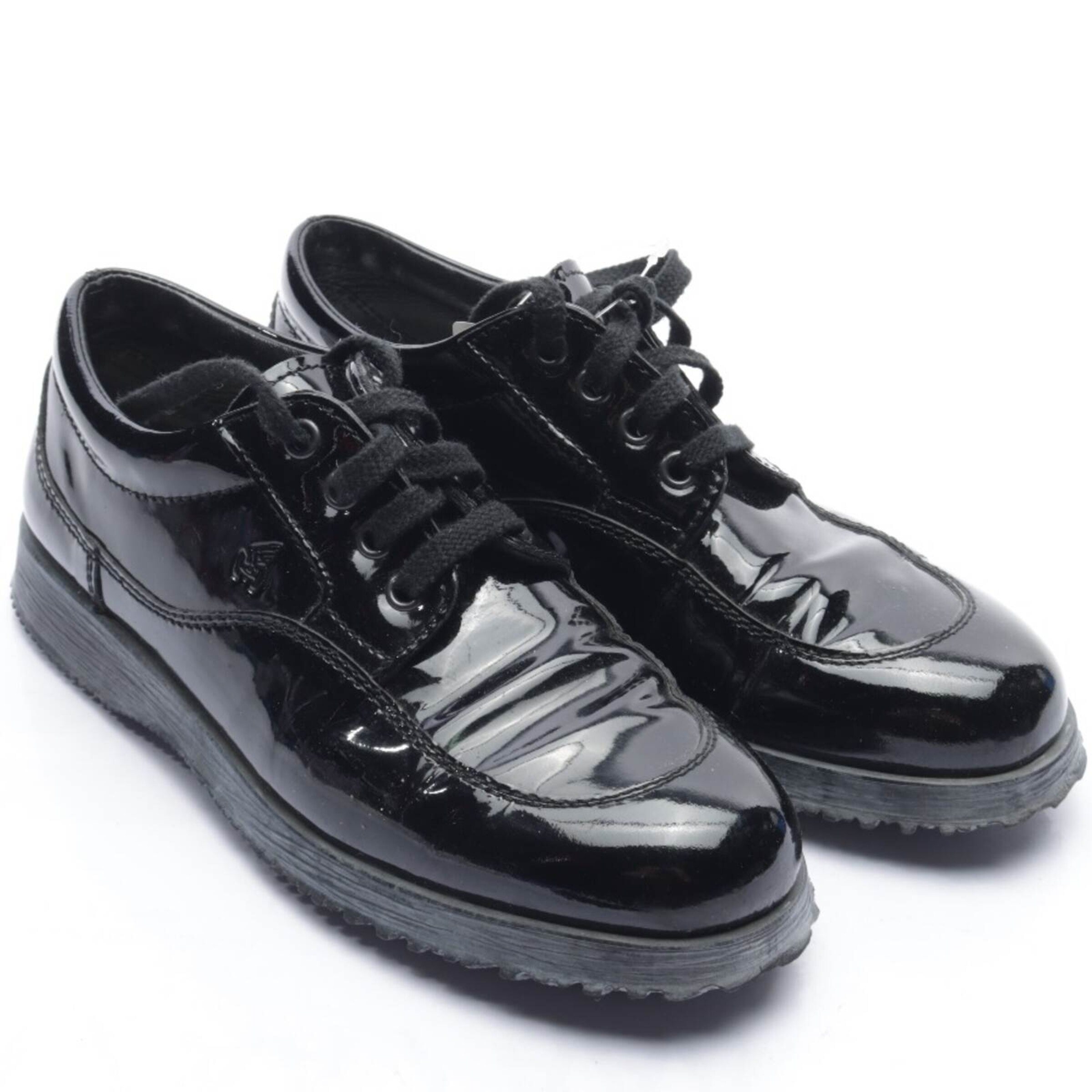 HOGAN Halbschuhe 37,5 in Schwarz: Vorderseite