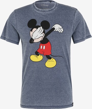 Recovered Koszulka 'Mickey Mouse' w kolorze niebieski: przód