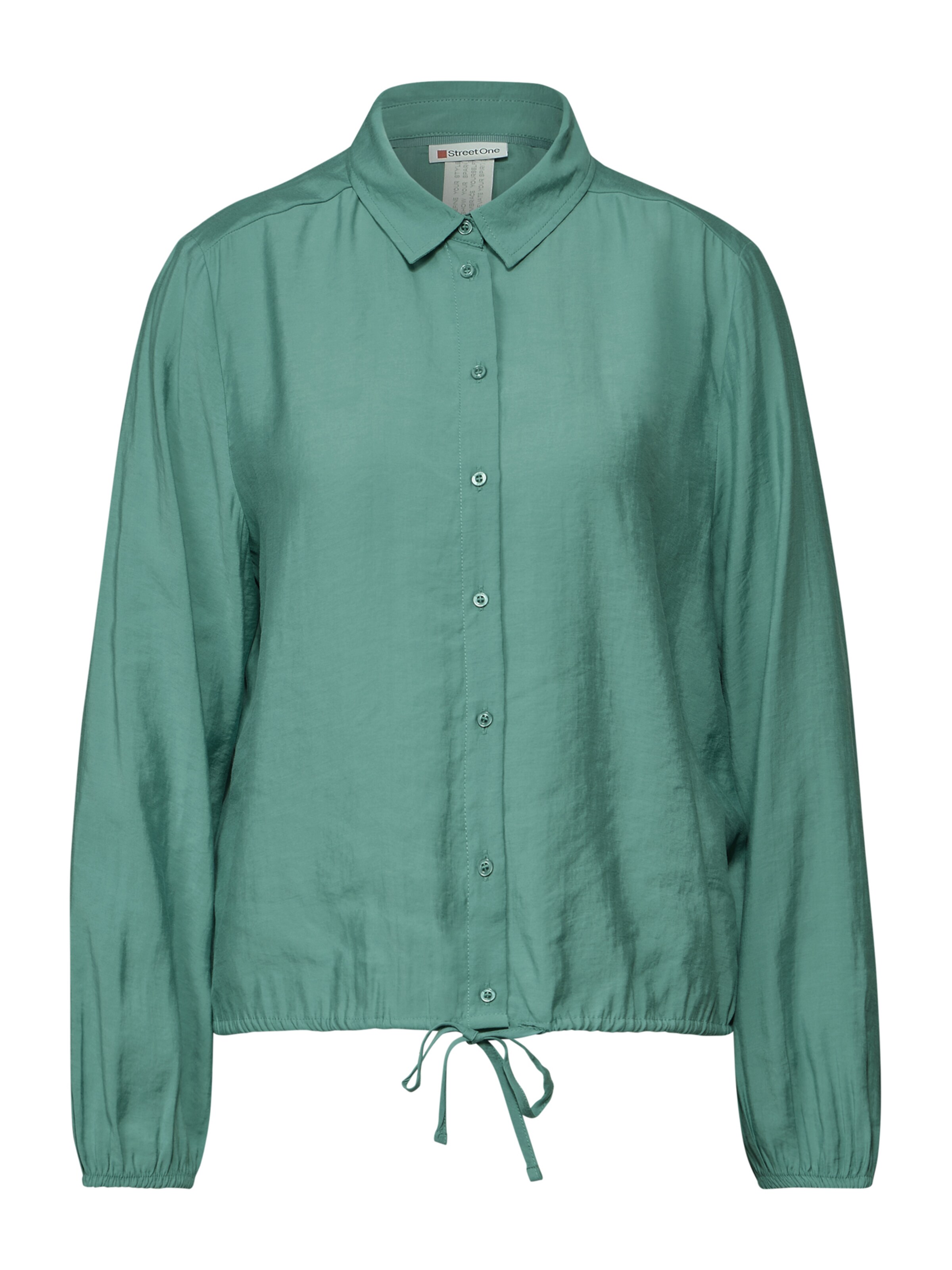 STREET ONE Blúz - zöld: elől