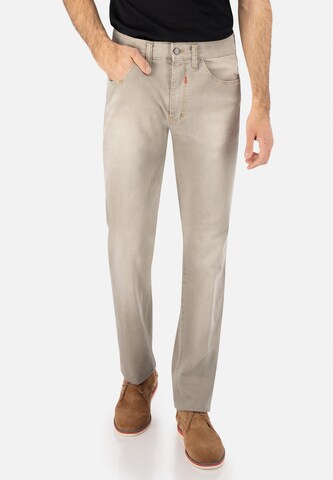 CLUB OF COMFORT Slim fit Jeans 'HENRY 6516' in Beige: front