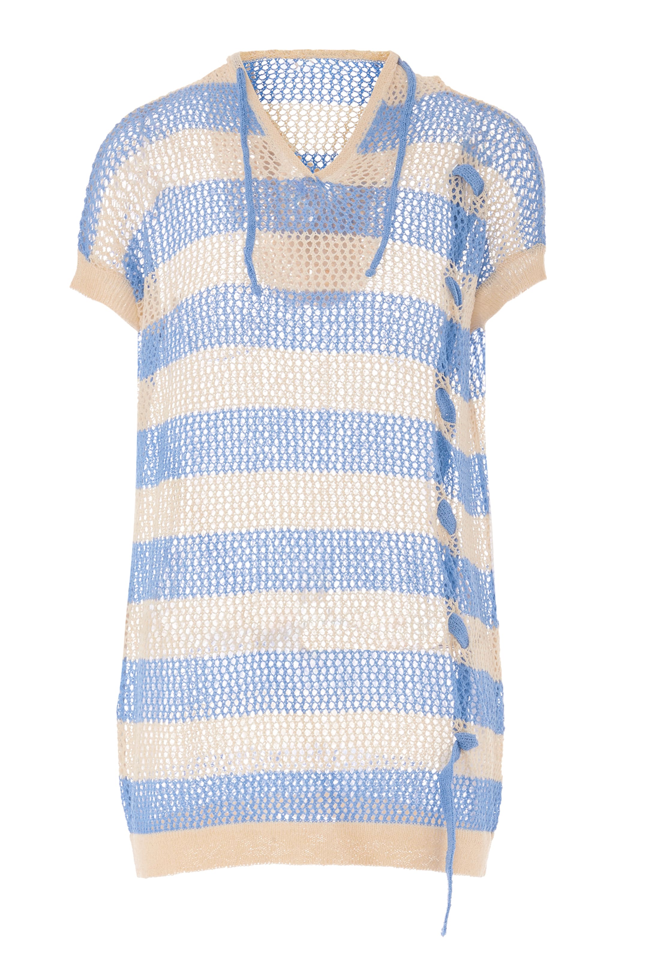 Pull-over NALLY en bleu : devant